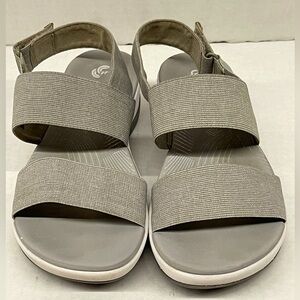 Clark’s Arla Jacory sand wedge sling back cloudsteppers sandal size 7.5